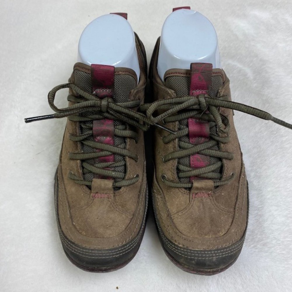 Merrell Stone Women's Size 7 Brown Suede Lace Up Shoes Trail Hiking‎